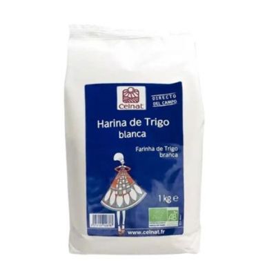 Harina de Trigo Blanca Bio 1kg Celnat