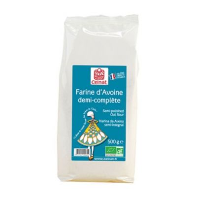 Farina Di Avena Semi Integrale Biologica 500g Celnat