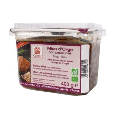 Mugi Organic Barley Miso 400g Celnat