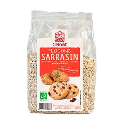 Organic Buckwheat Flakes 350g Celnat