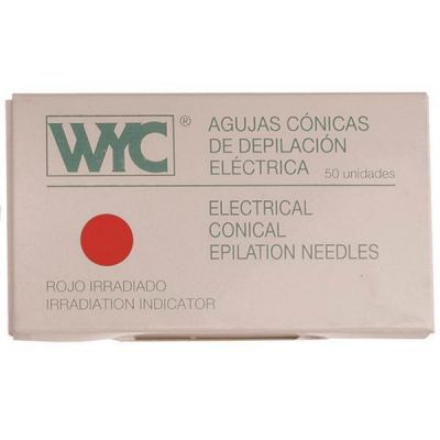AGUJA DEPILAR CONICA RECTA K3 WYC 1 - c/50u