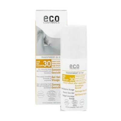 Facial Sun Cream SPF30 Gel 30ml Eco Cosmetics