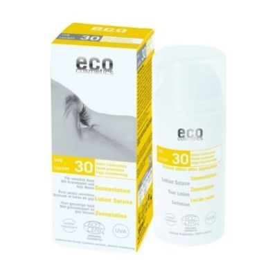Crema Solar Corporal SPF30 Locion Bio 100ml Eco Cosmetics