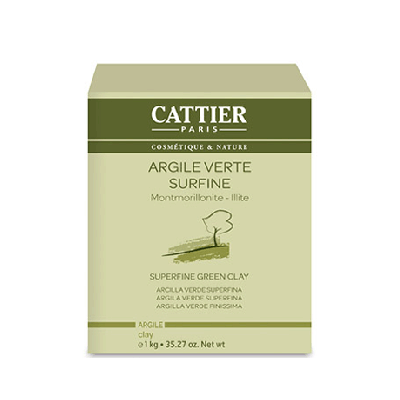 Superfeiner grüner Ton 1 kg Cattier