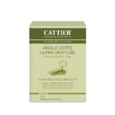 Arcilla Verde Ultra Ventilada Externo 250g Cattier