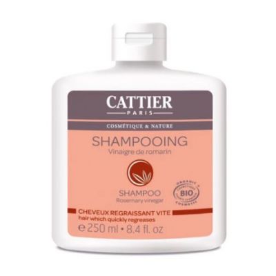 Bio-Rosmarin-Essig-Shampoo für fettiges Haar, 250 ml, Cattier