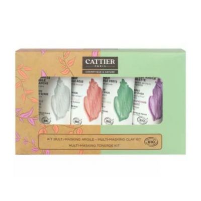 Kit Argile Multimasking 4 Masques Eco Vegan 4 masques Cattier
