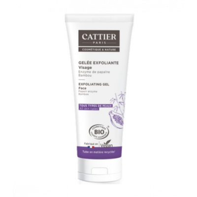 Gel viso esfoliante bio vegano 75ml Cattier