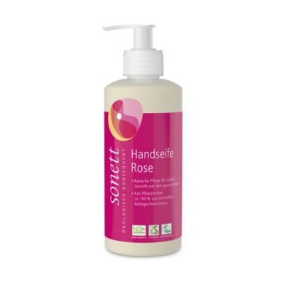 Jabon Manos Dispensador Rosa 300ml Sonett