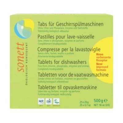 Lavavajillas Tabs Vegan 2x20g Sonett