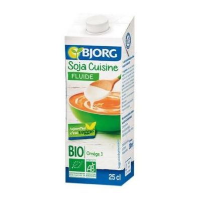 Crema para Cocinar de Soja Bio Vegan 25cl Bjorg