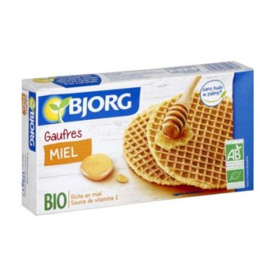 Waffles con MIel Bio 175g Bjorg