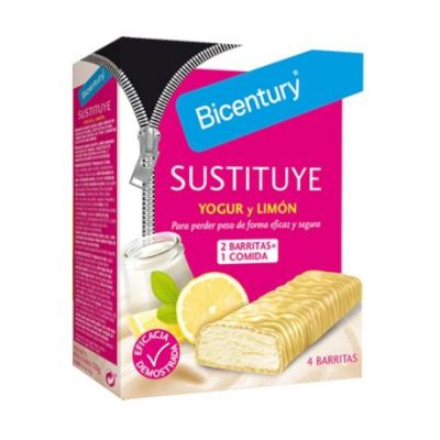 Barritas Sustitutivas Yogur y Limon 4uds Bicentury