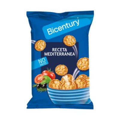 Mini Tortitas Receta Mediterranea 70g Bicentury