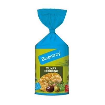 Frittelle di mais, olive ed erba cipollina 123,5g Bicentury