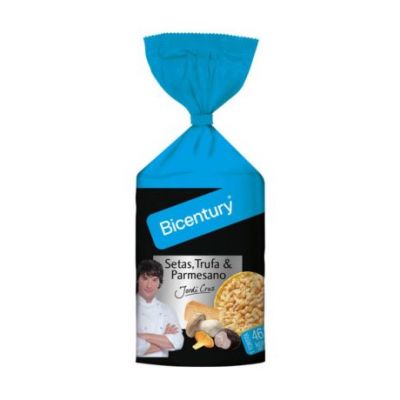 Tortitas de Maiz Setas Trufa y Parmesano 125g Bicentury