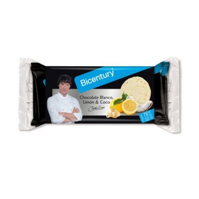 Gallette di Riso al Cioccolato Bianco, Limone e Cocco 132g Bicentury