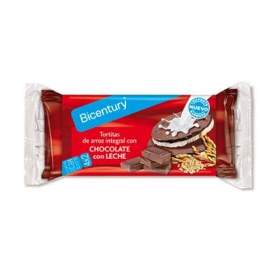 Crêpes de Riz Brun au Chocolat au Lait 132g Bicentury