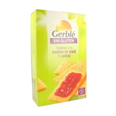 Tostadas de Maiz y Arroz 252g SinGluten Gerble