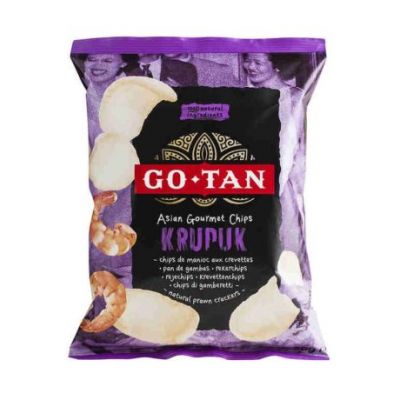 Prawn Bread Crispy Chips Go Tan 50g Go Tan