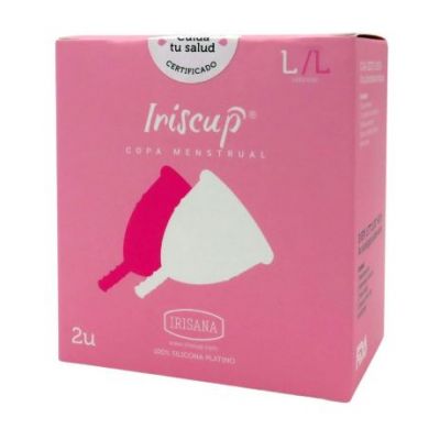 Coppetta mestruale taglia L 2 unità Irisana