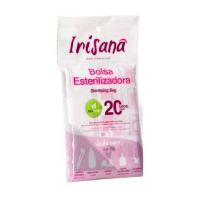 Busta sterilizzatrice per microonde 20 Usi 1 unità Irisana