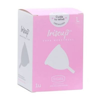 Coppetta mestruale L Trasparente Iriscup 1 unità Irisana