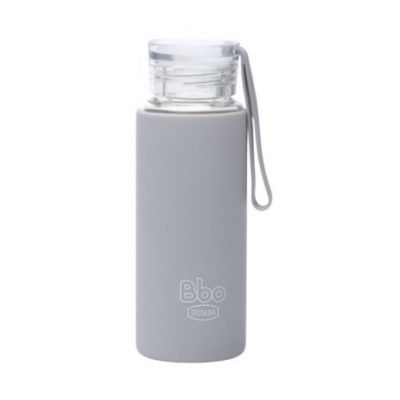 Bbo Borosilicate Gray Bottle 330ml Irisana