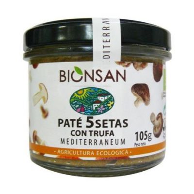 Pate 5 setas Con Trufa Eco 105g Bionsan