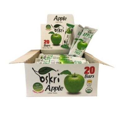 Gluten-Free Apple Fruit Bar 20 units Oskri
