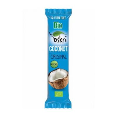 Barritas de Coco SinGluten Bio Vegan 20uds Oskri