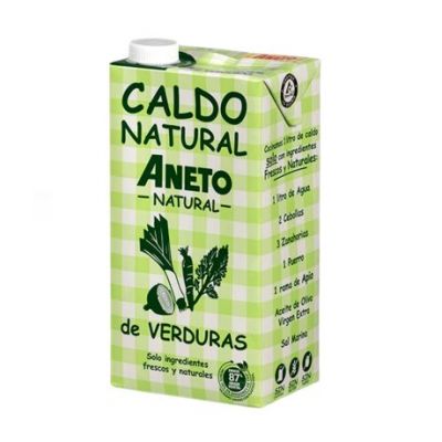 Aneto Gluten-Free Vegetable Broth 1L