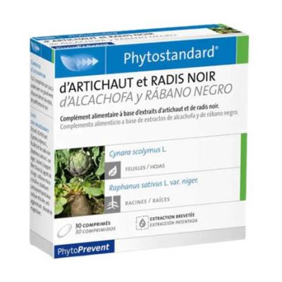 Phytostandard Alcachofa y Rabano Negro 30comp Pileje