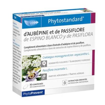 Phytostandard Espino Blanco y Pasiflora 30comp Pileje