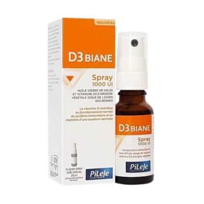 D3 Biane Spray 1000 UI 20ml Pileje