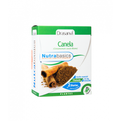 Cannelle 625mg Sans Gluten Vegan 60caps Drasanvi