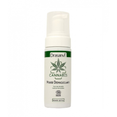 Drasanvi Bio-Cannabis-Make-up-Entferner-Mousse 150 ml