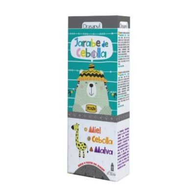Sciroppo di cipolla per bambini senza glutine 250ml Drasanvi