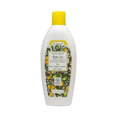 Argan Body Lotion with Lavandin and Lemon Oils Eco 300ml Drasanvi