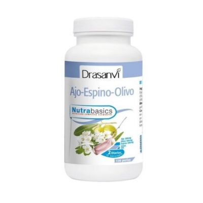 Nutrabasics Aglio Biancospino Oliva 120 Perle Drasanvi