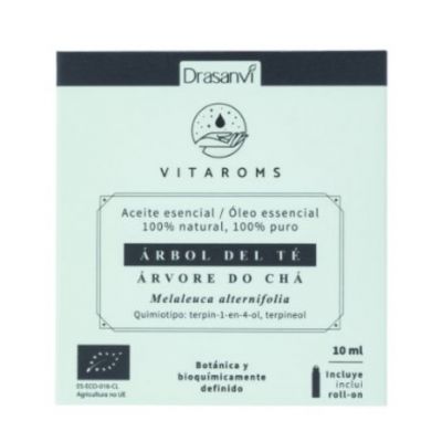 Huile Essentielle d'Arbre à Thé Bio 10ml Vitaroms Drasanvi