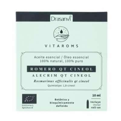 Ätherisches Rosmarinöl Qt Cineol Bio 10 ml Vitaroms Drasanvi