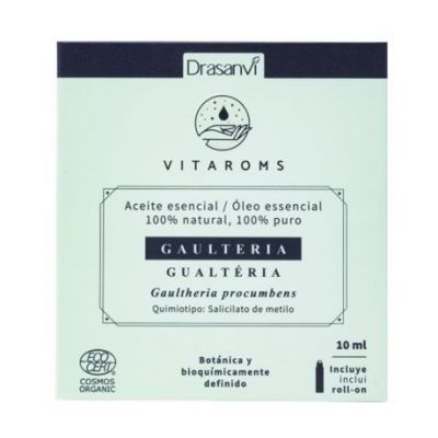 Huile Essentielle de Gaulthérie Ecocert Bio 10ml Vitaroms Drasanvi