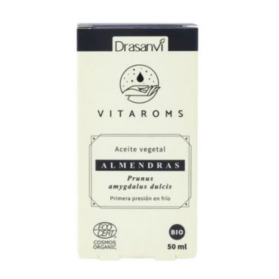 Olio Vegetale Di Mandorle Dolci Biologico 50ml Ecocert Vitaroms Drasanvi
