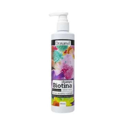 Shampoo alla biotina e aloe vera 300ml Drasanvi
