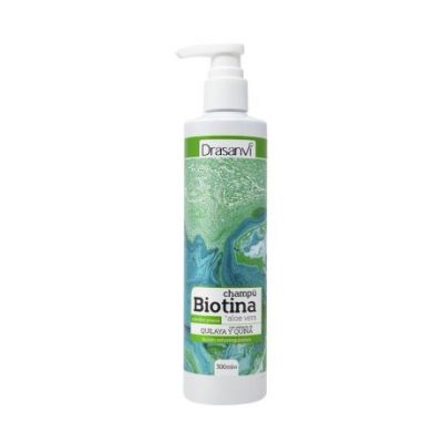 Shampoo alla biotina e aloe vera per capelli grassi 300ml Drasanvi