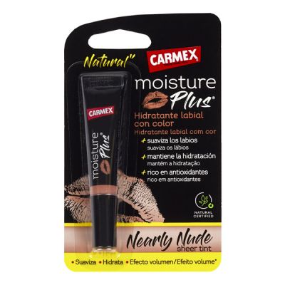 BÁLSAMO LABIAL HIDRATANTE CON COLOR NEARLY NUDE