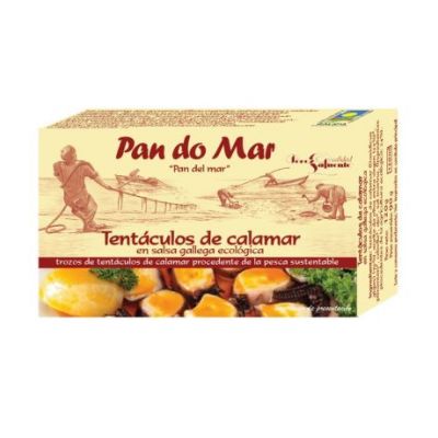 Squid Tentacles in Organic Galician Sauce 120g Pan Do Mar