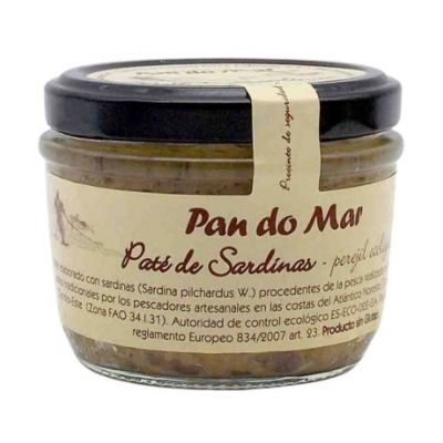 Pate Sardine and Parsley Gluten-Free Eco 148ml Pan Do Mar