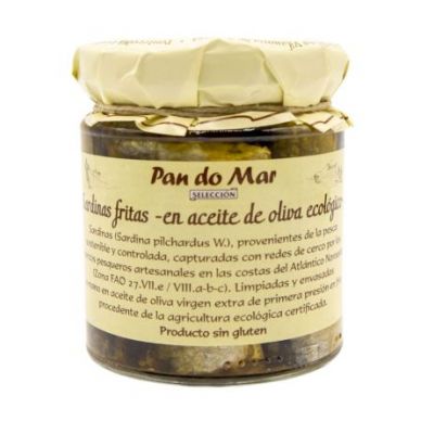 Fried Sardines in Eco Olive Oil 250g Pan Do Mar